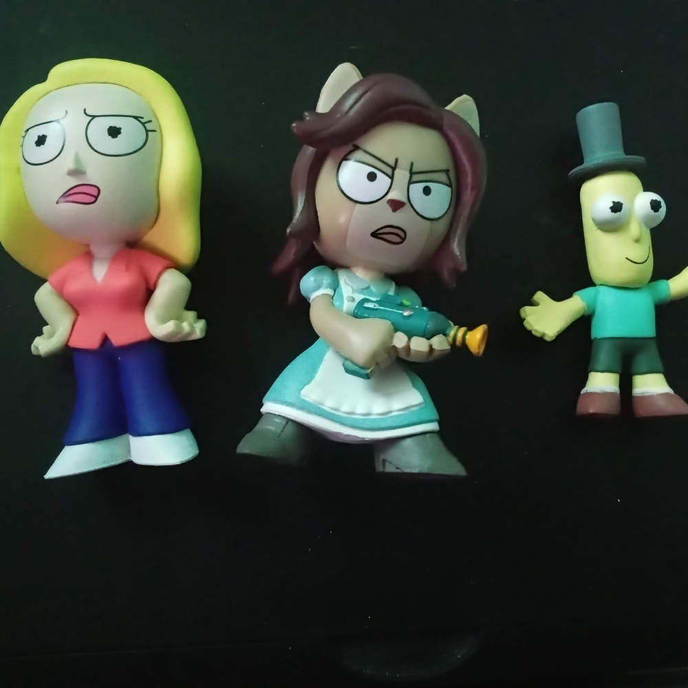Rick and Morty mini figures